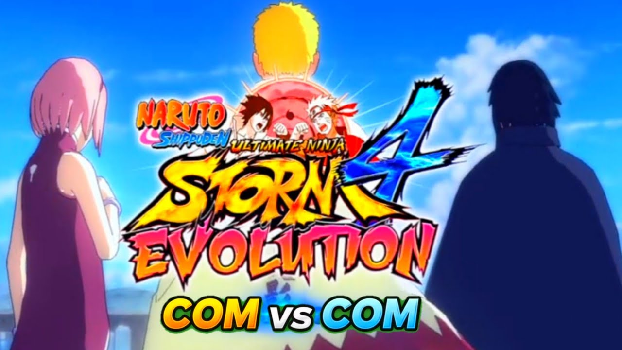 BATTLE COM VS COM NARUTO SHIPPUDEN STORM 4 EVOLUTION #narutostorm4  #shorts #liveshorts #shortsvideo