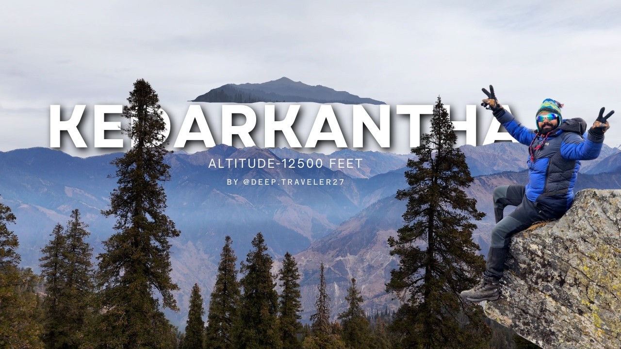 Kedarkantha Trek 2026 | First Summit of the Year at 5:30 AM | Winter Trek | Summit at 12,600 ft