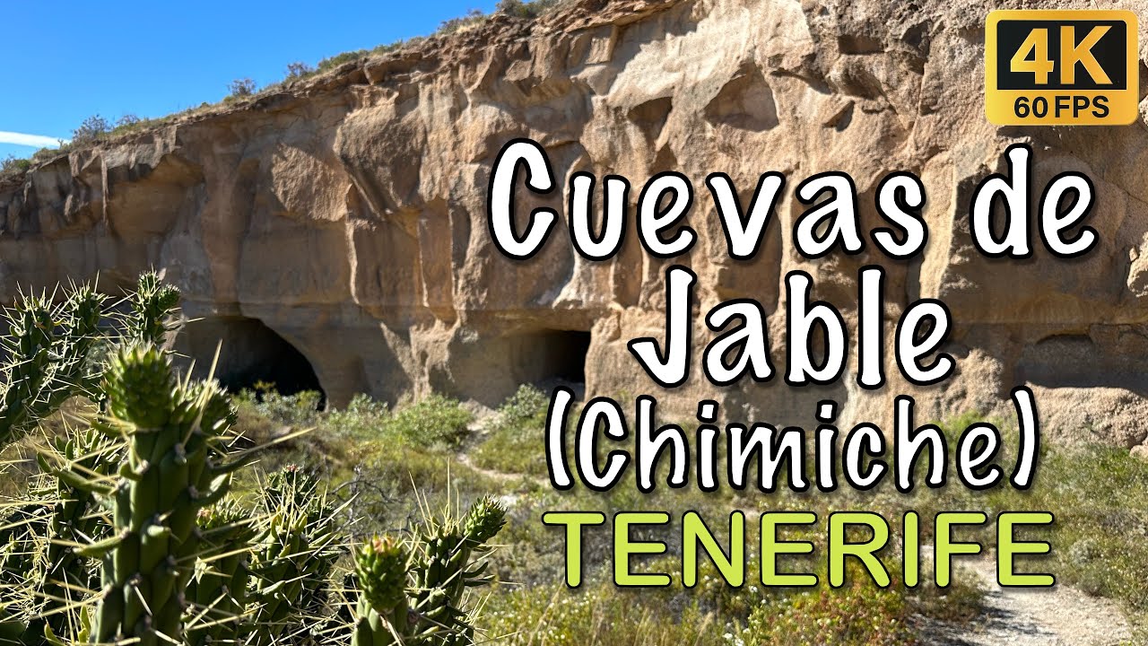 Tenerife - Cuevas Jable (Chimiche) 🪨⛰️ - 4K HDR