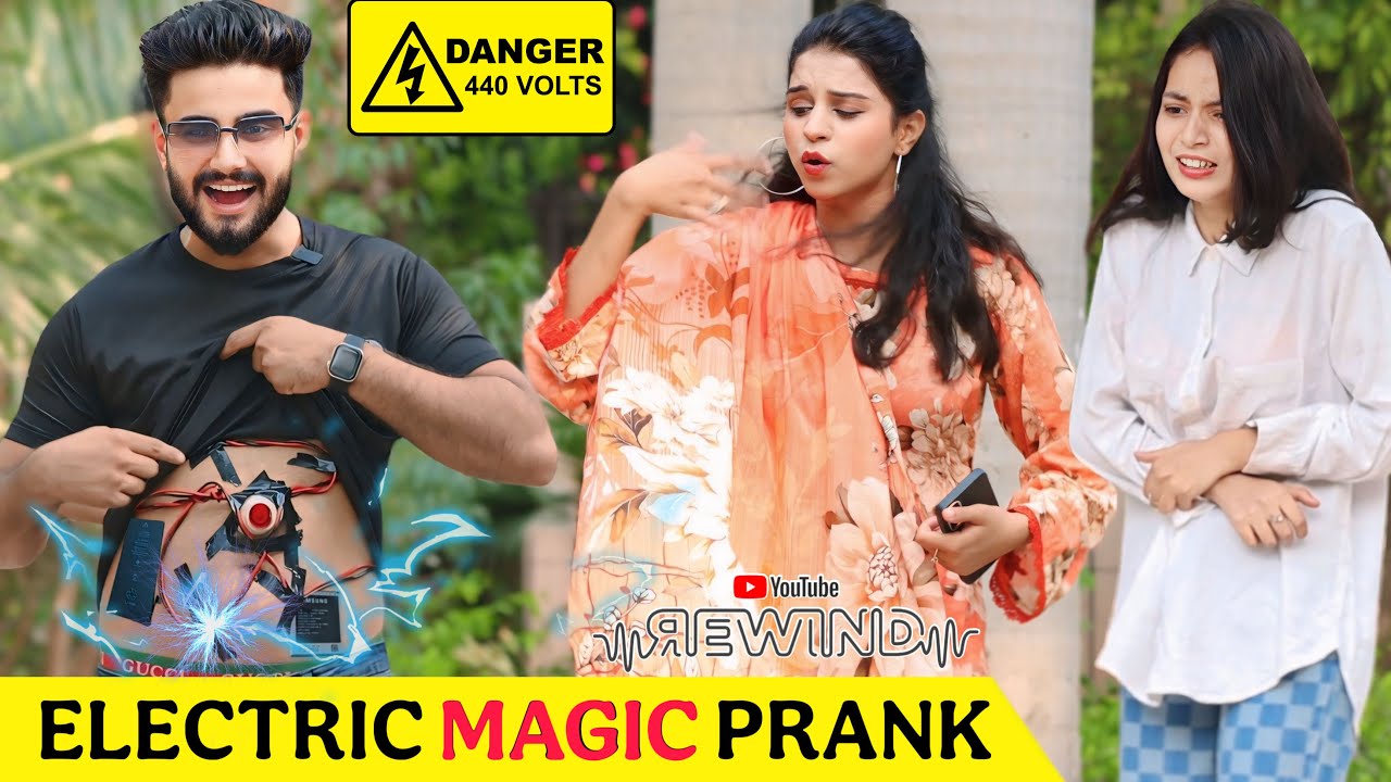 Top 3 Funniest Electric⚡️Magic Prank on Cute Girls😱 | @That Was Crazy