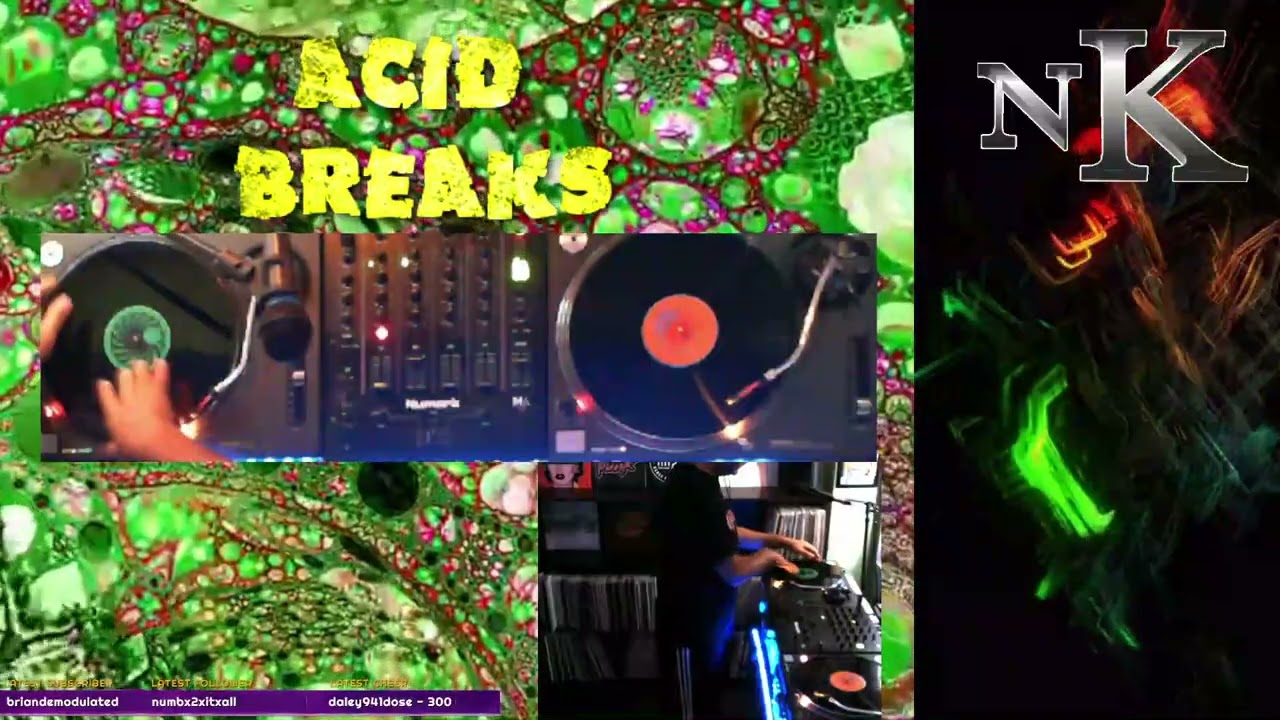DJ NK - All Vinyl 90s Acid Breaks Mix