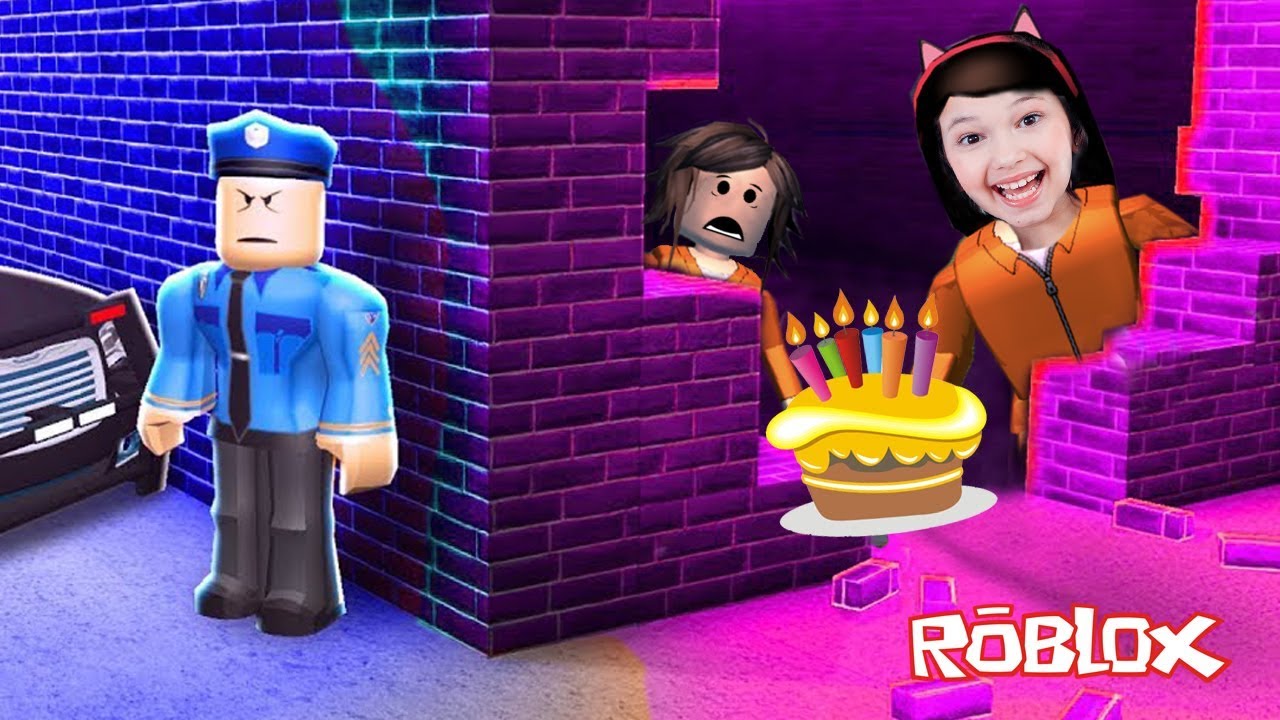 Roblox - ESCAPANDO DA PRISÃO NO ANIVERSÁRIO DA MAMÃE (Jailbreak) | Luluca Games