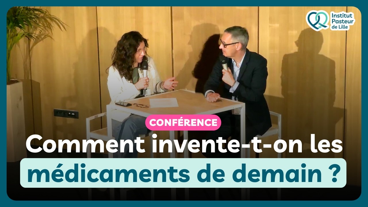 Comment invente-t-on les médicaments de demain ? - Replay Conférence avec Benoit Deprez