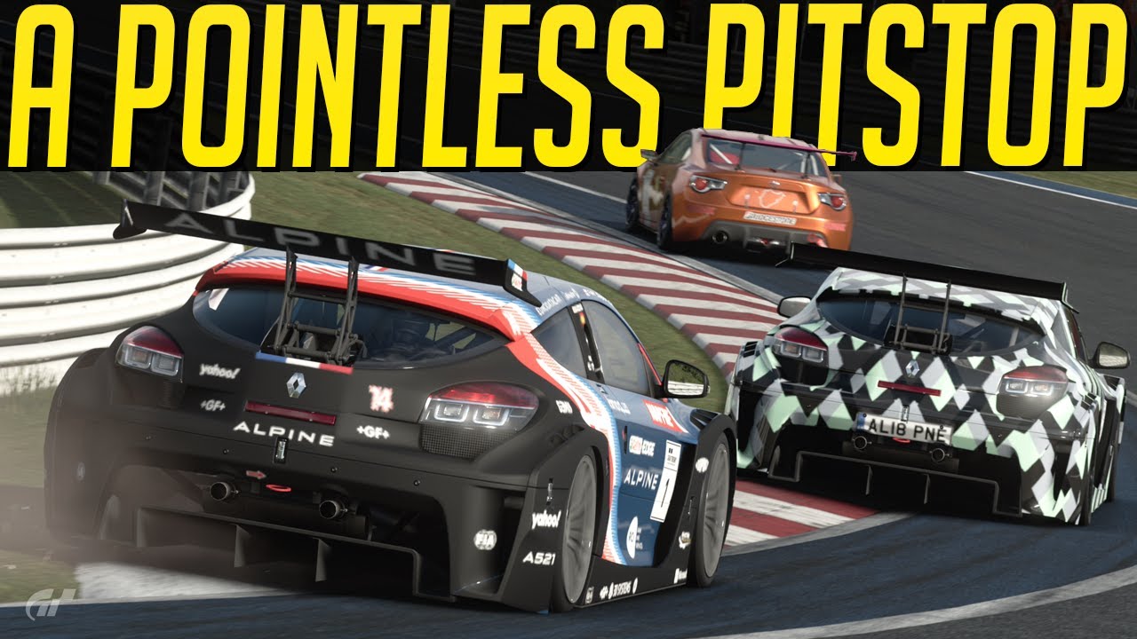 The Race with a Totally Pointless Pitstop