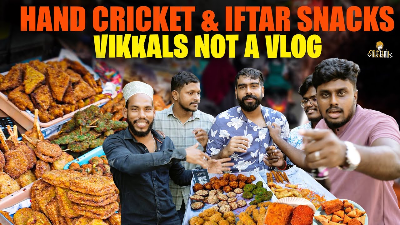 Jeichaaaa Iftar Snacks ae oru pudiii / Vikkals Not a vlog