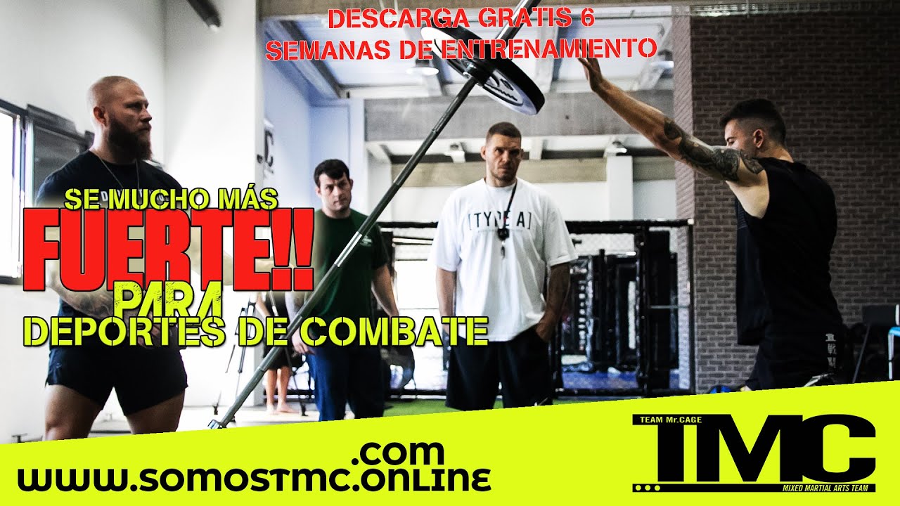 4️⃣ EJERCICIOS DE FUERZA 🦾PARA DEPORTES DE COMBATE👊🏻