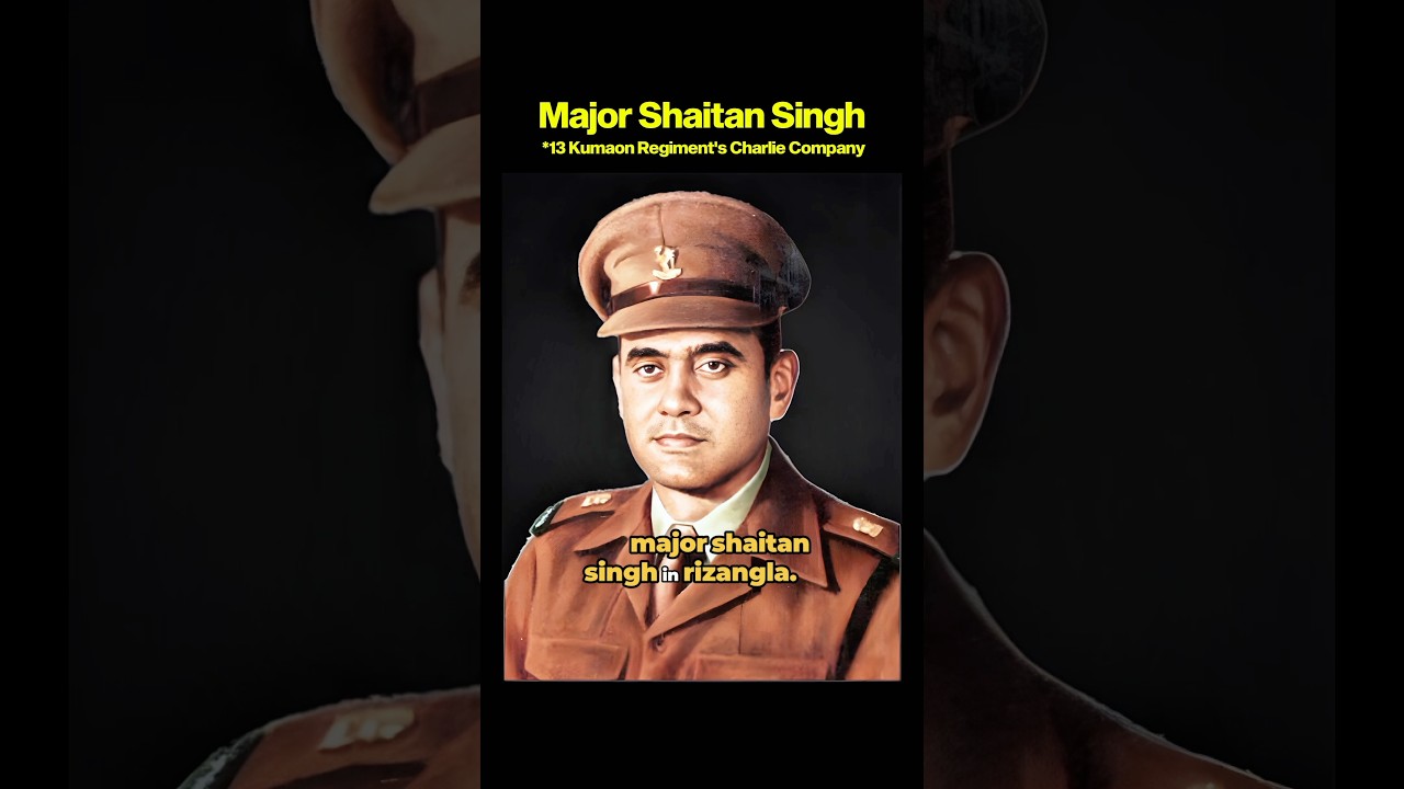 INDIAN Army Hero - Battle of Rezang La - Col DS Cheema #Shorts