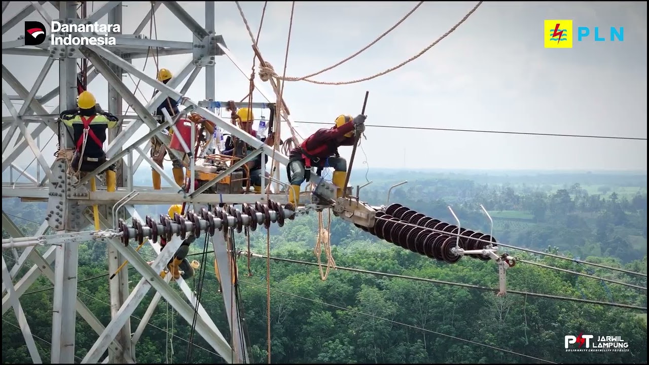 ENERGIZE FINAL KONFIGURASI SUTT 150 KV DOUBLE PHI INCOMER LAMPUNG 1 & GI 150 KV LAMPUNG 1