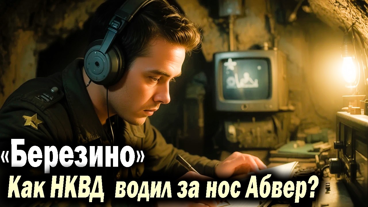 «Березино» Как НКВД 8 месяцев водил за нос Абвер ?Почему немцы верили в свою часть в СССР?