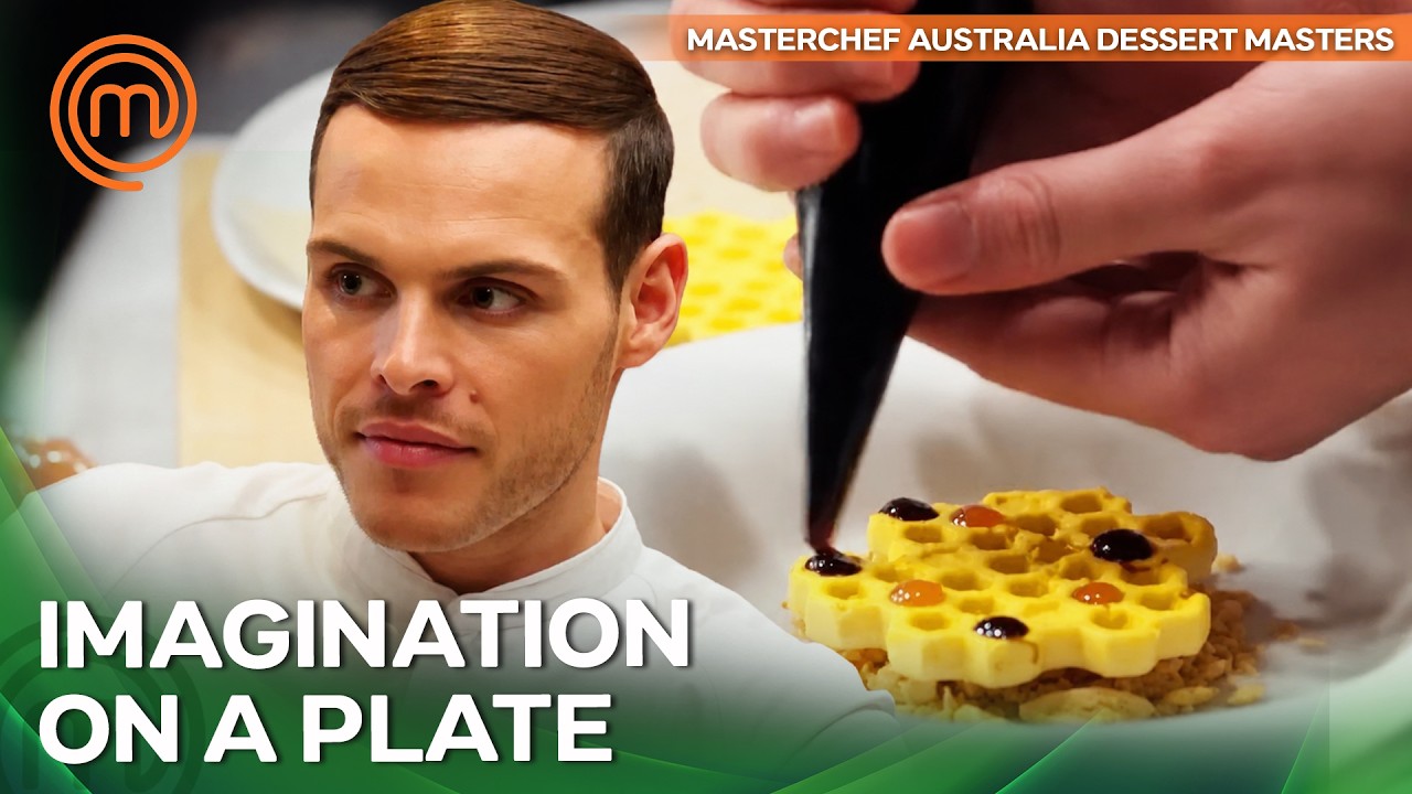 Dessert Masters Turn Famous Movies Into Desserts | MasterChef Australia Dessert Masters