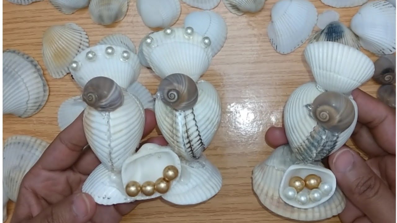فكرة مشروع مربح جدا من قواقع البحر 🤔 اتفرجى وزينى بيتك 🥰