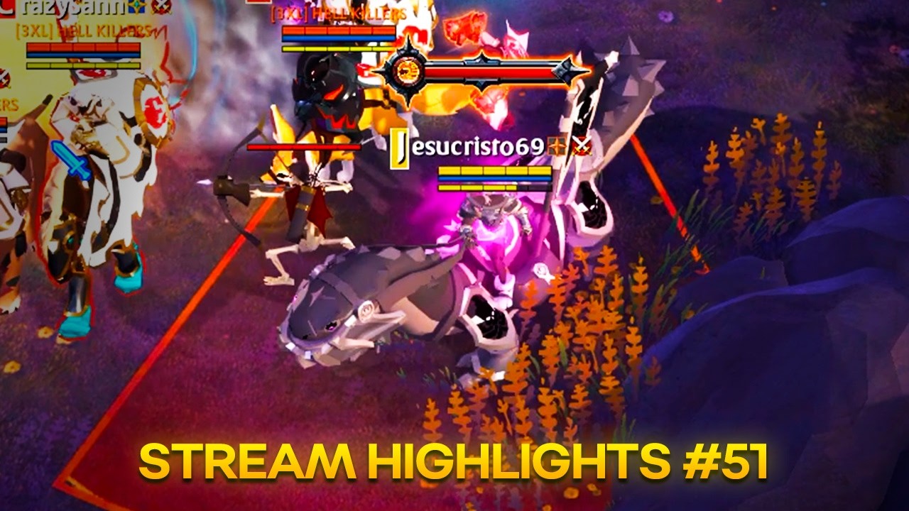 PROBÉ ESTA MONTURA DE FACCION PARA FARMEAR | Stream highlights #51 | Albion Online