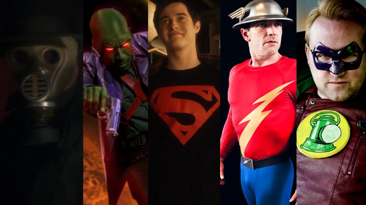 DC comic accurate suit cameos in Smallville