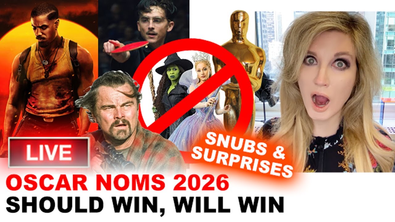 Oscar Nominations 2026, Snubs & Predictions - Oscars 2026 - Sinners, Wicked For Good Shut Out