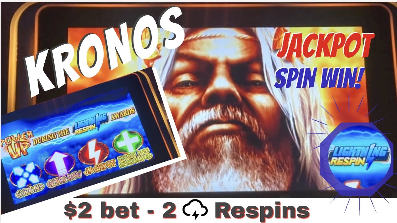 Jackpot Power Up during KRONOS Lightning Respin Bonus @HarrahsAZ
