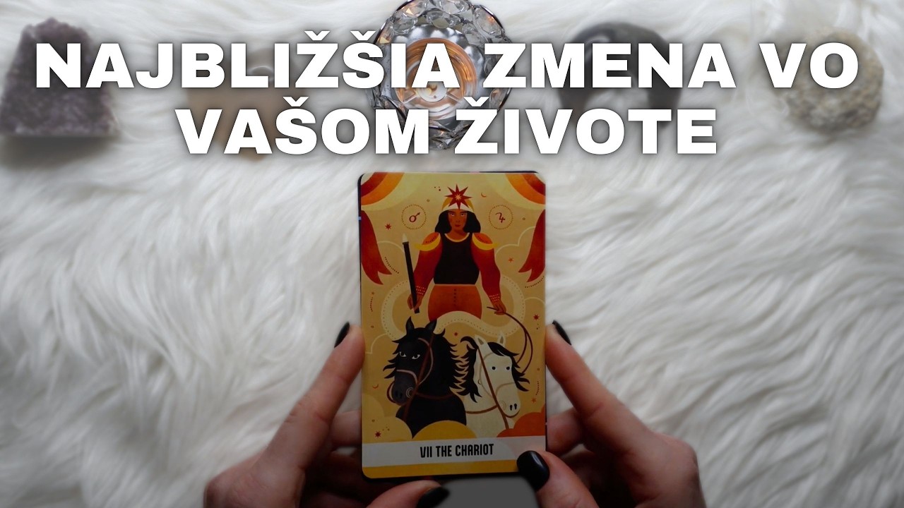 Najbližšia veľká zmena v mojom živote ✨ Tarotový výklad