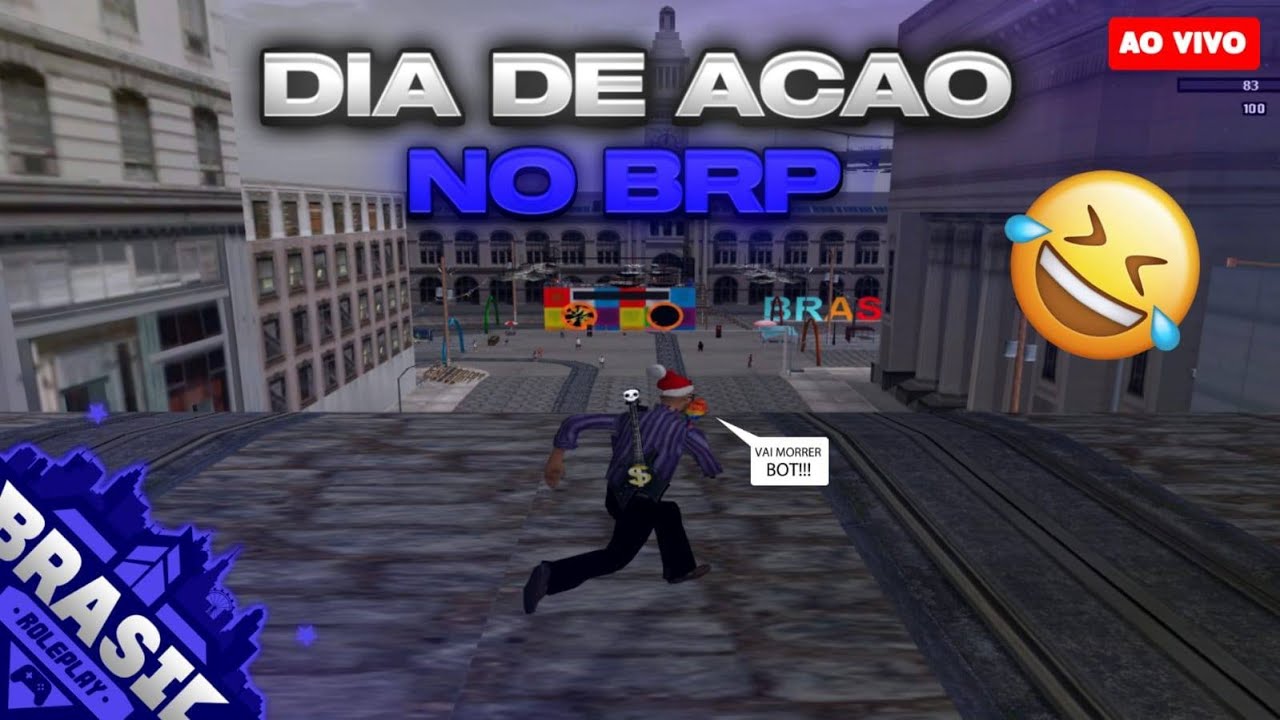 LIVE ON 🟢 AÇÃO DE RUA + DOMINAÇÃO(Biqueira) NO BRASILROLEPLAY #1K
