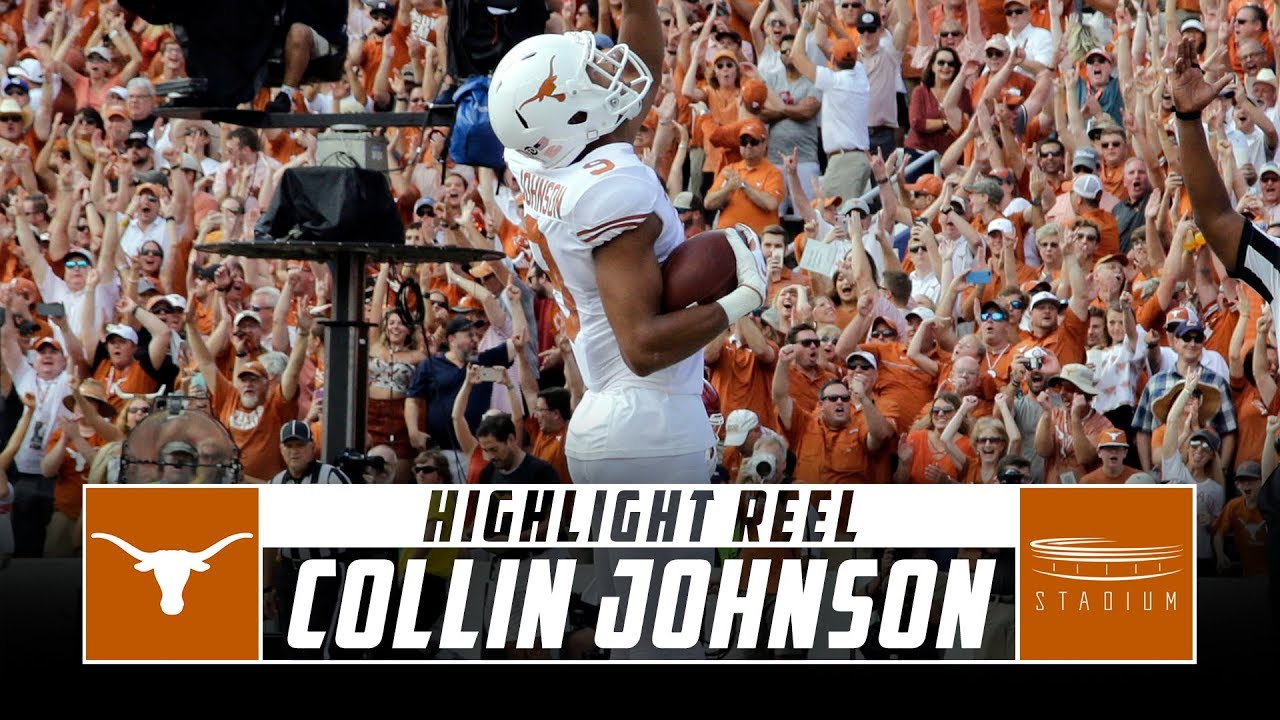 Collin Johnson Texas Football Highlights - 2018 Season | Stadium