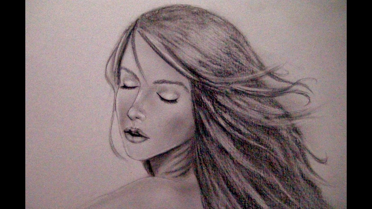 COMO DIBUJAR UN ROSTRO SENSUAL DE MUJER (TUTORIAL PASO A PASO)