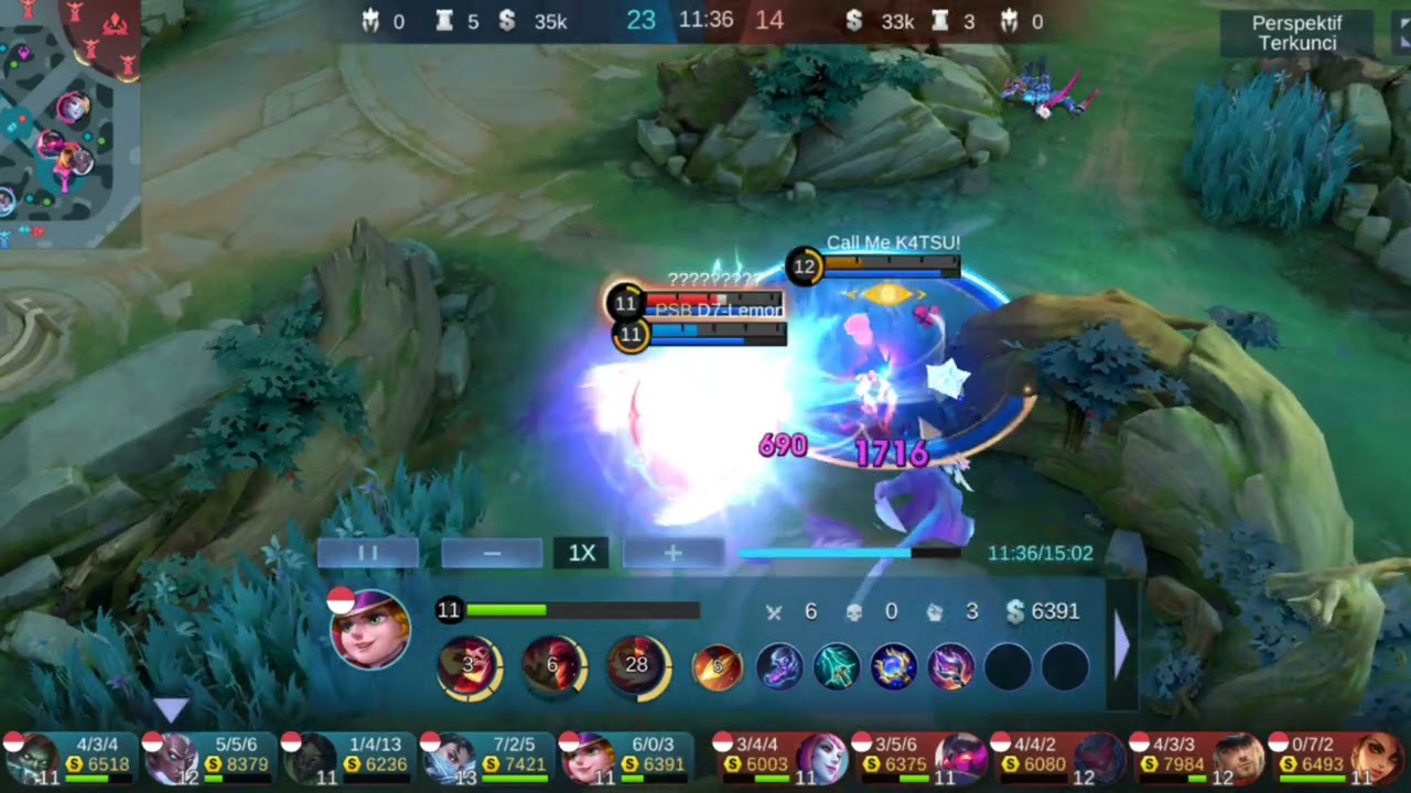 Amukan Harley (Winrate 78%)