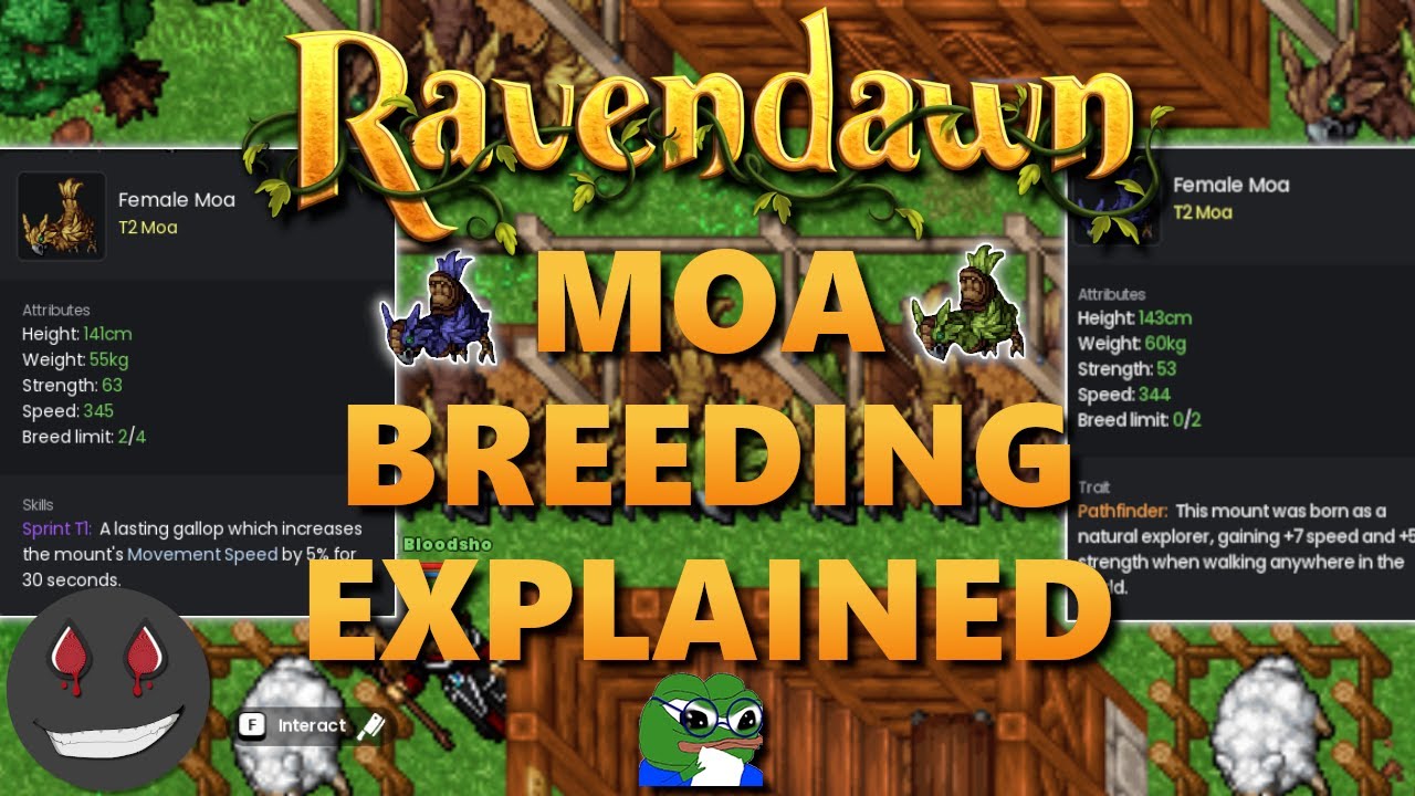 [RAVENDAWN] HOW TO BREED MOAS