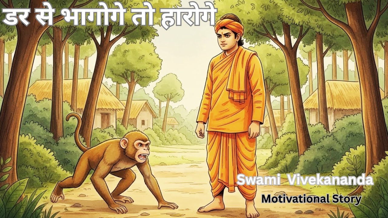 क्यों डर सबसे बड़ा दुश्मन है | Swami Vivekananda Motivational Story