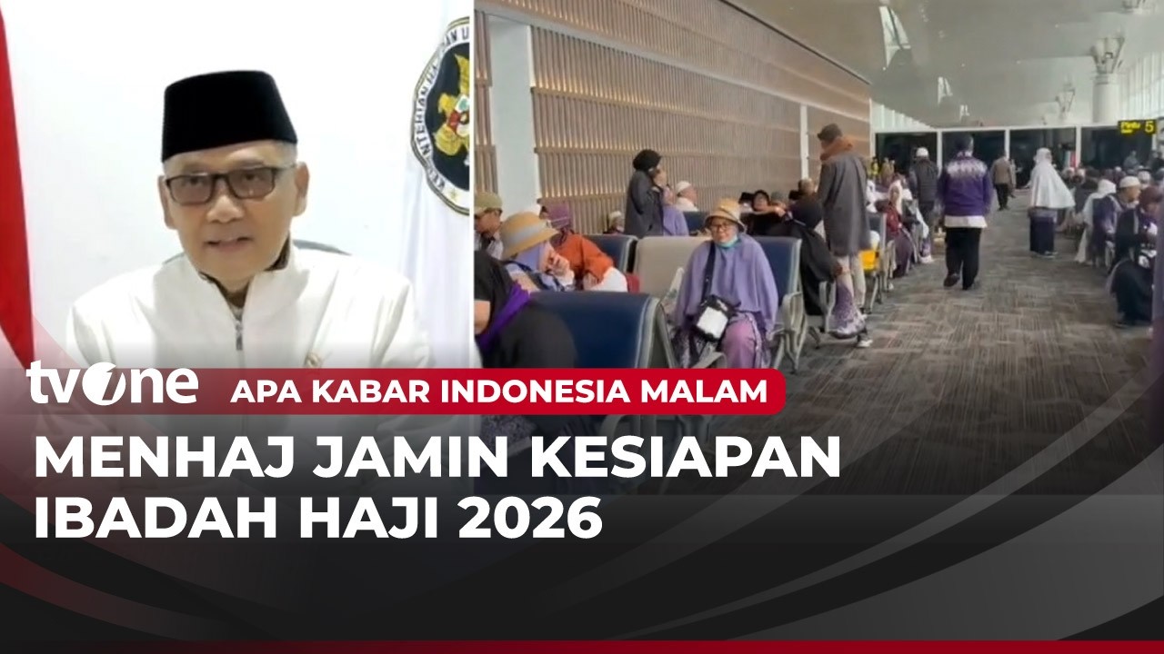 Timur Tengah Bergejolak, Menhaj: Persiapan Haji 2026 Sudah Selesai | AKIM tvOne