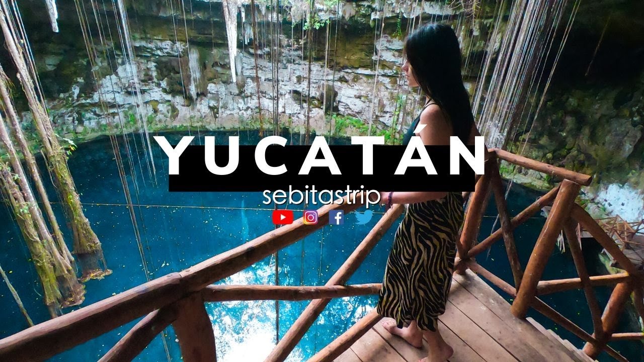 YUCATÁN | ¿Qué hacer? Cenotes y Pueblos Mayas @sebitastrip