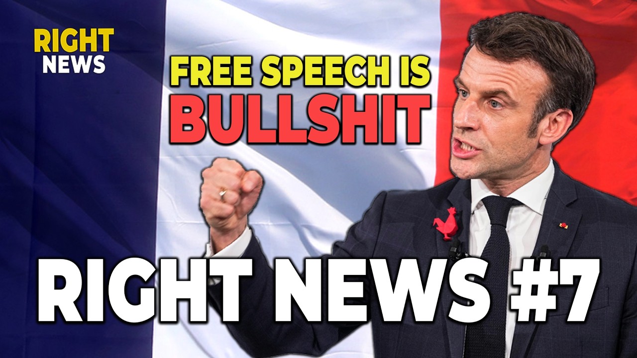 Макрон: Үг хэлэх эрх чөлөө бол нохойн баас | Right News подкаст #7