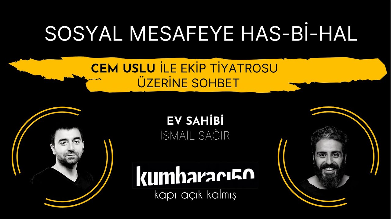 Sosyal mesafeye has-bi-hal | Cem Uslu