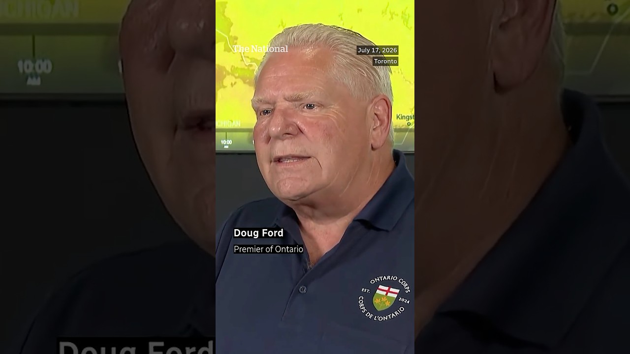 Ford responds to U.S. politicians blaming Canada for wildfire smoke