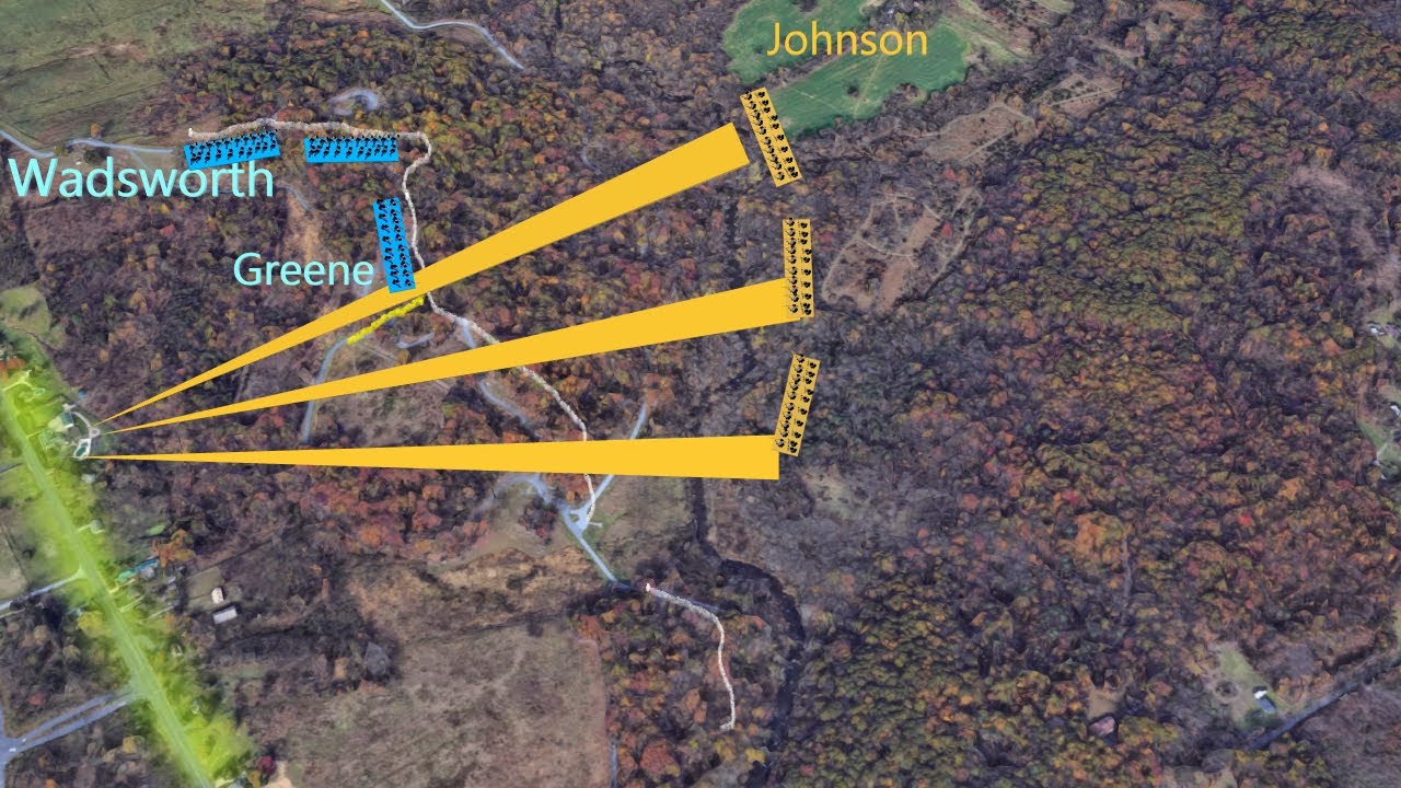 Culp's Hill: Gettysburg Battle | History Mapped | 1863 | Meade, Slocum, Lee, Ewell, Greene | Union