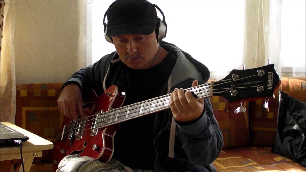 Stormy monday blues on Gretsch Electromagnetic bass