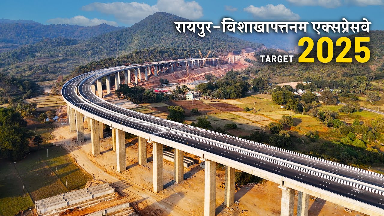 Raipur-Visakhapatnam Expressway OD-08 Project Update || Koraput, Odisha || Kandili to Tumbigura