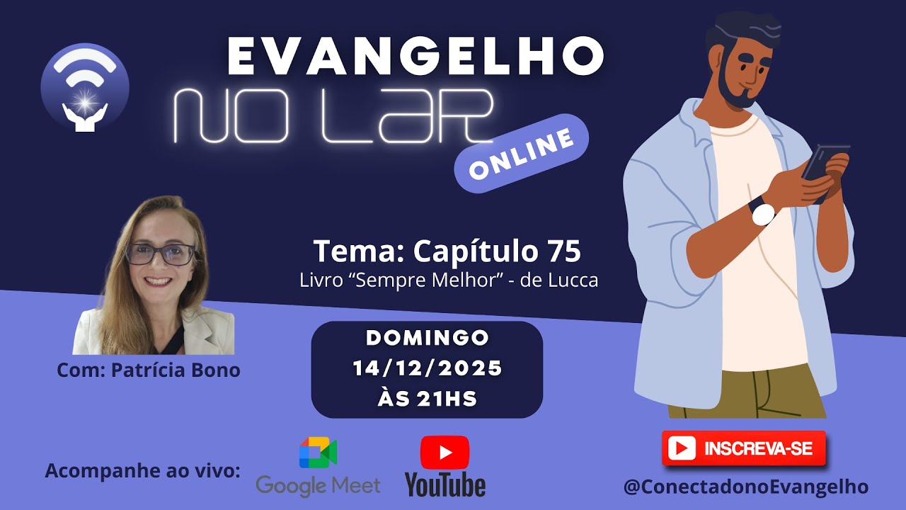 Evangelho no Lar - Patr&iacute;cia Bono 14/12/25