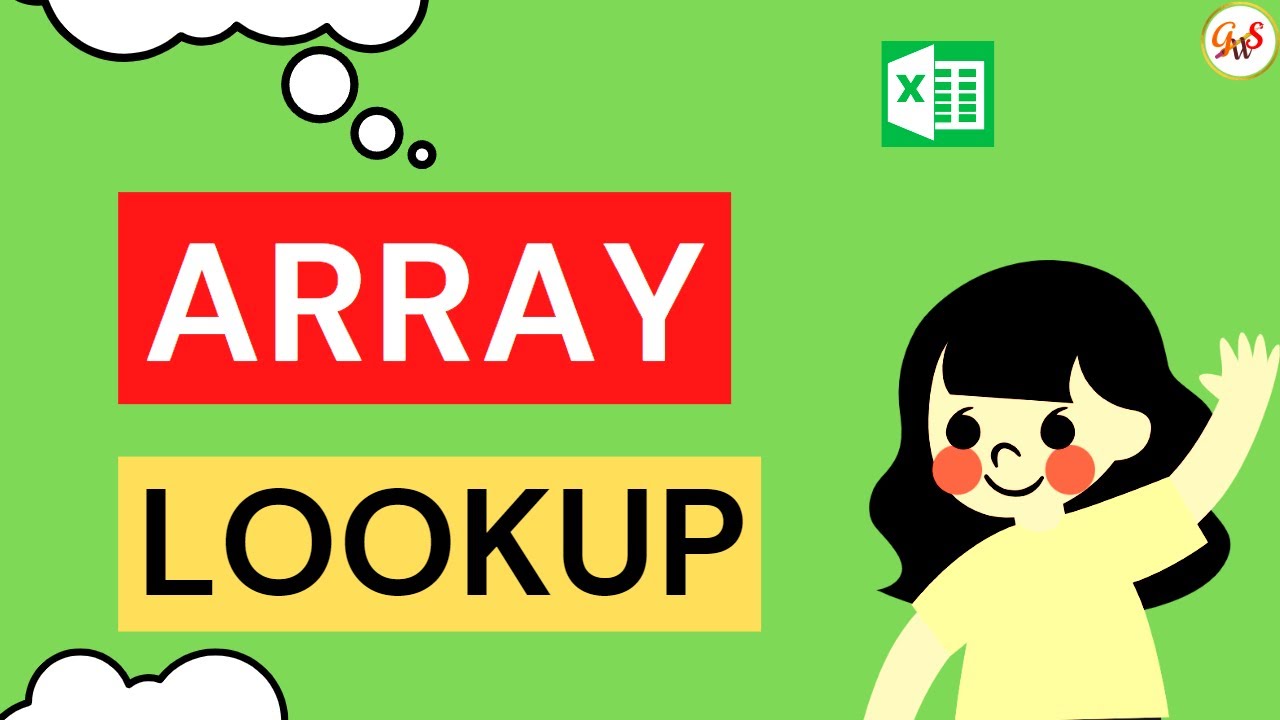 ARRAY LOOKUP in Excel with Example | How do you Lookup an Array in Excel? | @GrowWithSkills