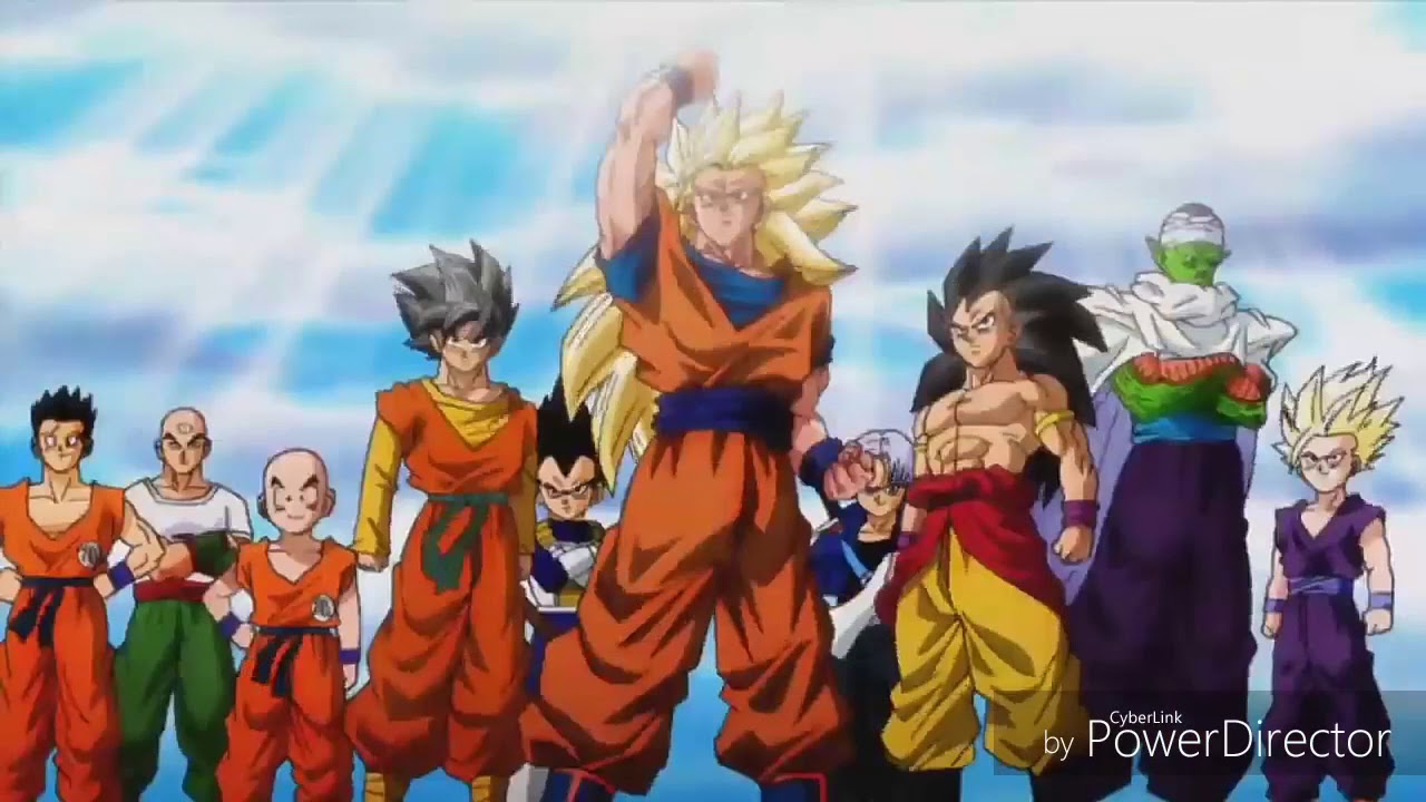 DBZ AMV fist bump