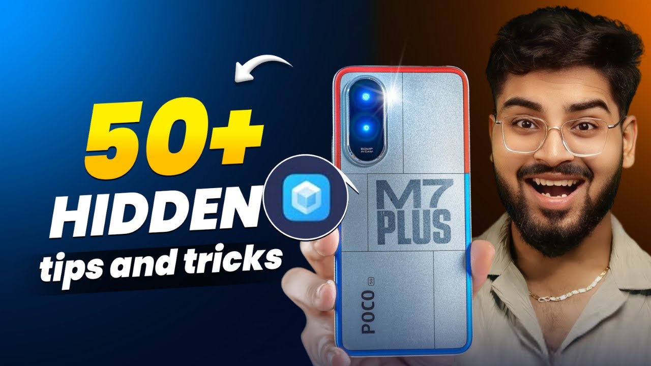 POCO M7 Plus 5G Tips and Tricks & Hidden Features in Hindi 😱 HyperOS SUPER Secret Settings