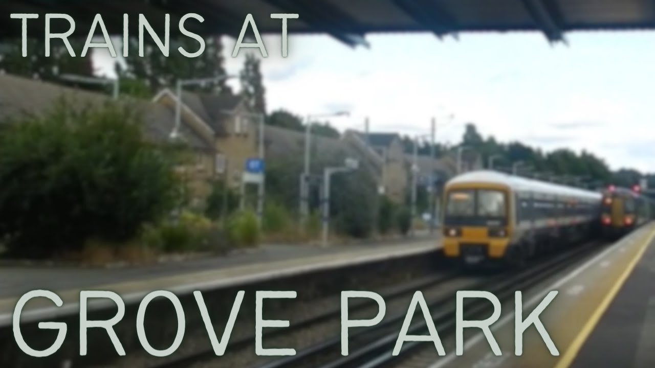 Trains at Grove Park on 13/07/2023