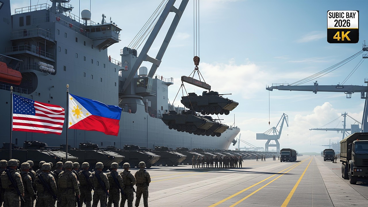 Philippines Shocked! US Marines Conduct Large-Scale Operation in Subic Bay!