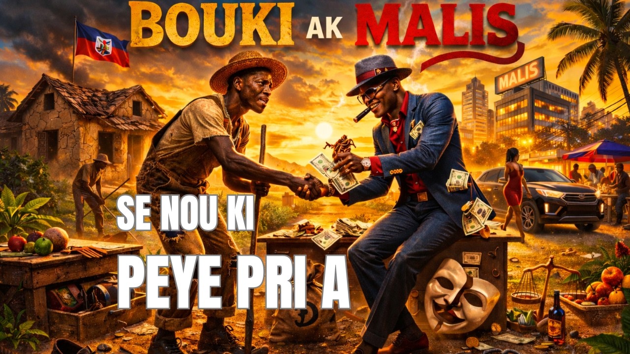 LÈ TI MALIS FIN MODÈL 🇭🇹 | Chanson Haïtienne Engagée sur la Corruption et les Valeurs Perdues