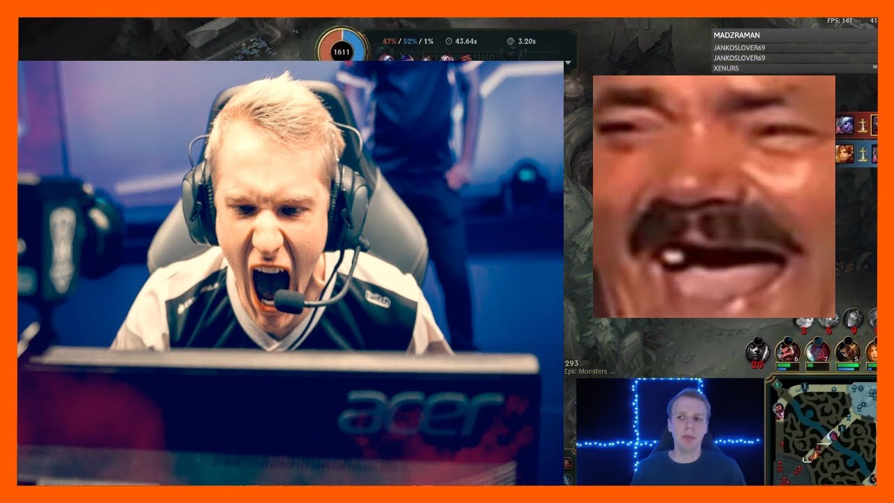 Jankos Rages in Polish