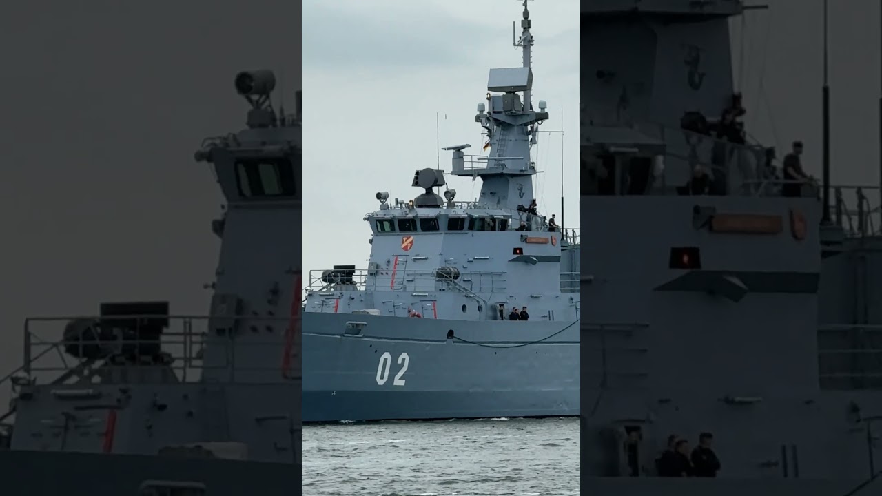 Baltic Operations 2025: FNS H&auml;meenmaa (02) verl&auml;sst Rostocker Hafen 5.6.2025