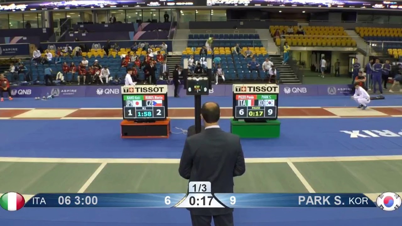 Park Sang young vs Pizzo Paolo 2019 Doha GP