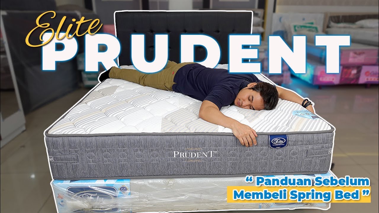 Test Spring Bed Elite Prudent - Tipe Paling Ekonomis dari Elite | Review Kasur