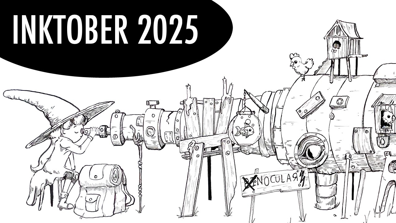 Inktober 2025 is only a Month Away