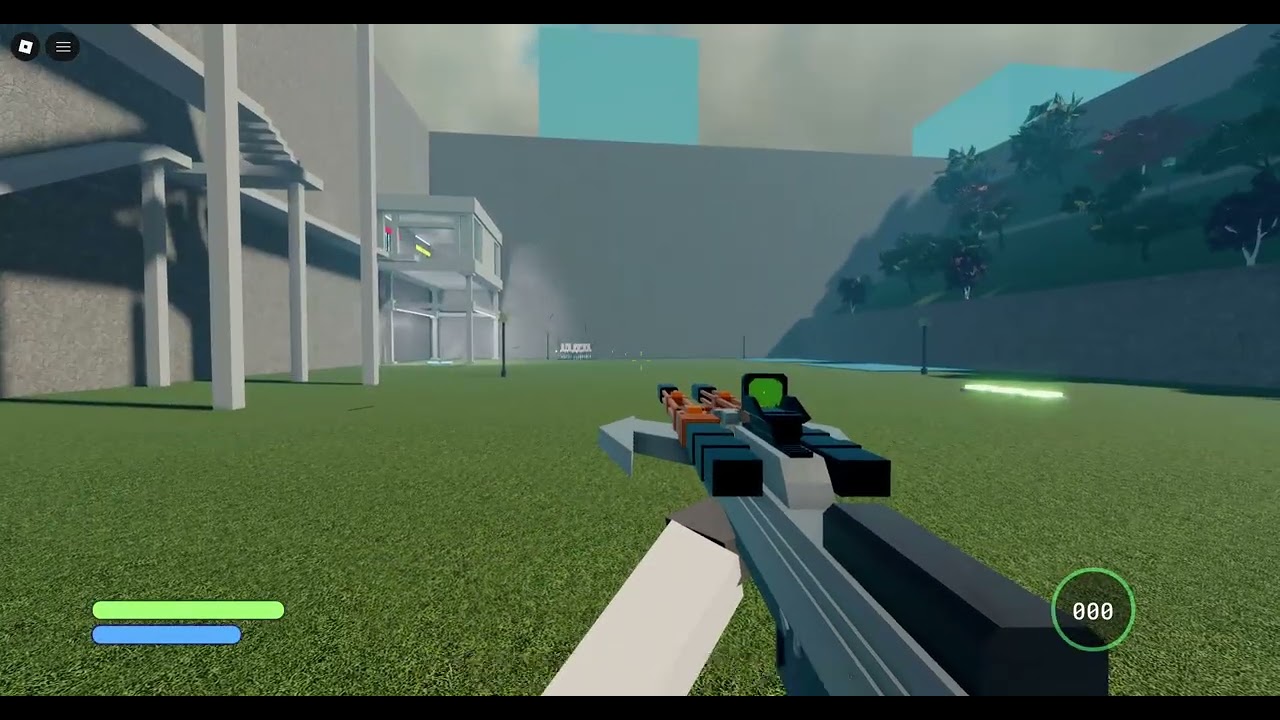 hitting a roblox trickshot