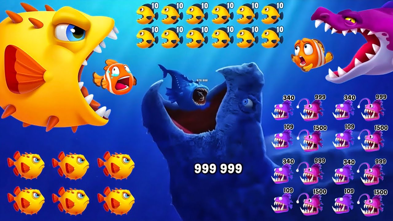 Fishdom 🐟 Monster Fish Attack 😯 Help The Fishdom 🐠 Fishdom Ads Update 371