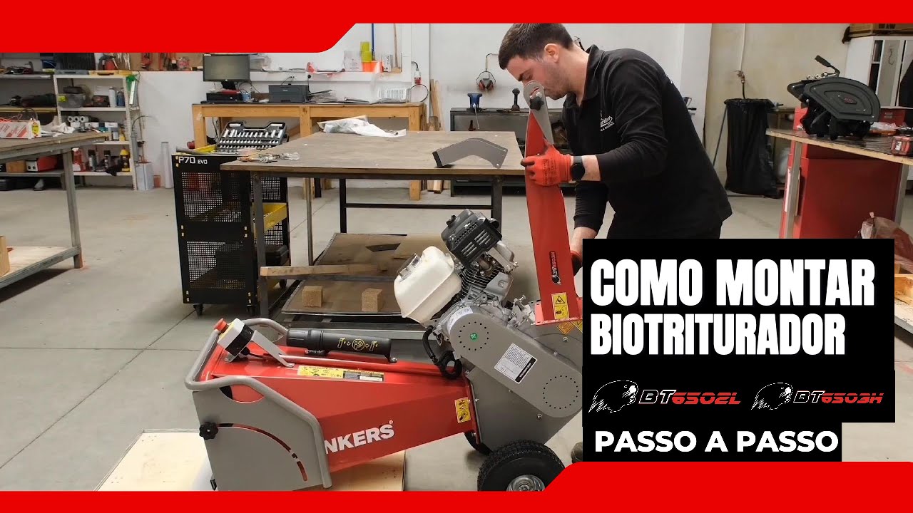 Montagem passo a passo do Biotriturador Donker’s BT6502L / BT6503H