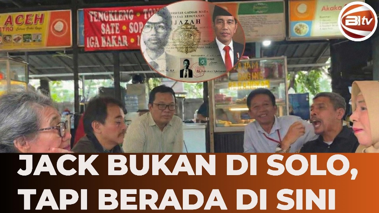 Eksklusif! Jack yang Asli Bukan Berada di Solo, Tapi Ada Di Sini